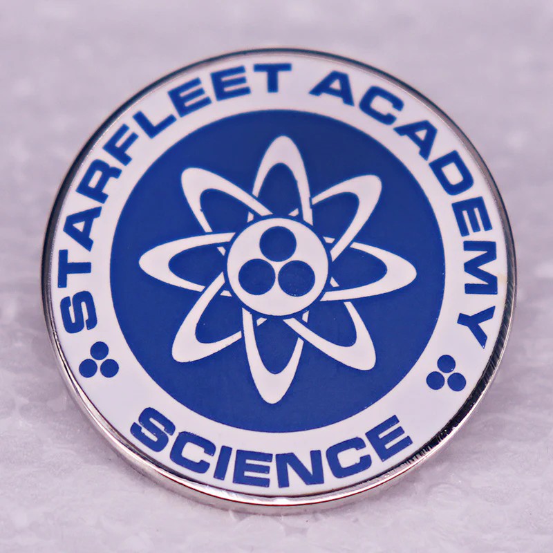 ST Strange New Worlds Vulcan IDIC Badges Enamel Lapel Brooch College Pins Ornament