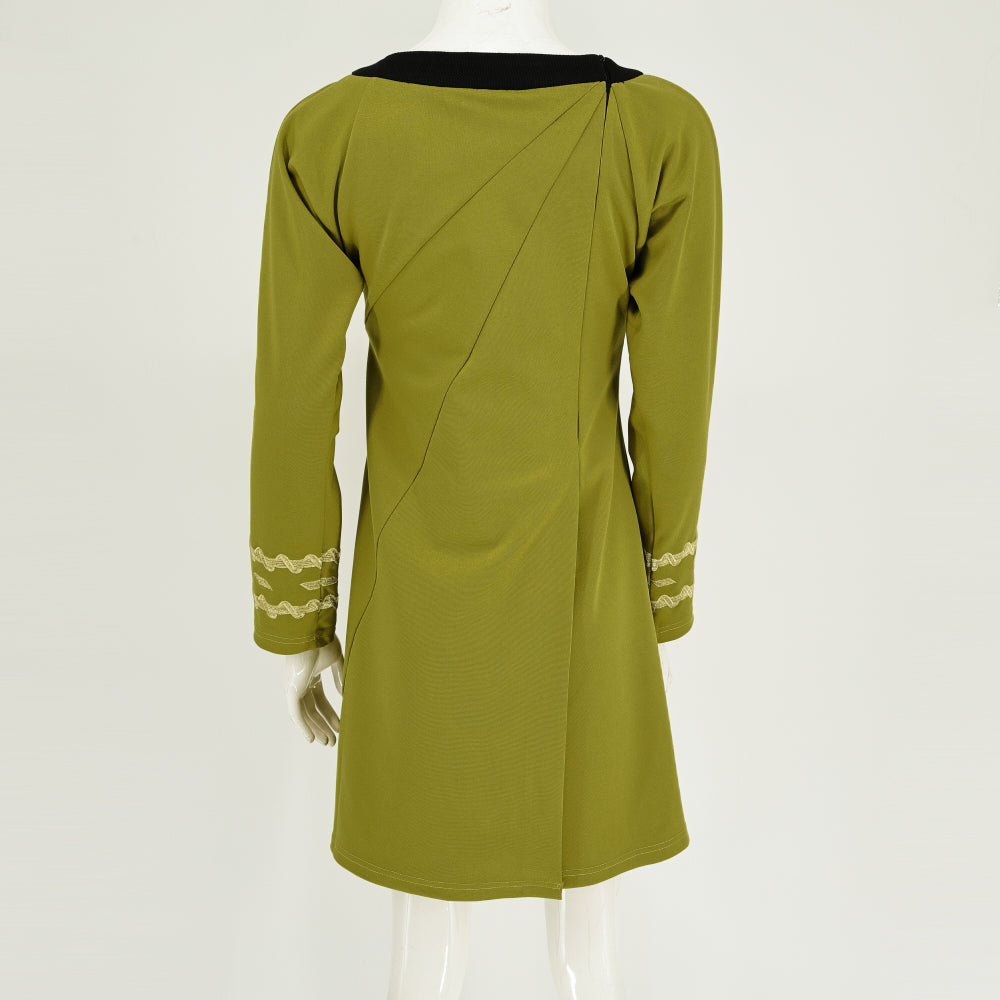 Star Trek TOS Female Duty Uniforms The Original Series Blue Gold Red Dress Costume