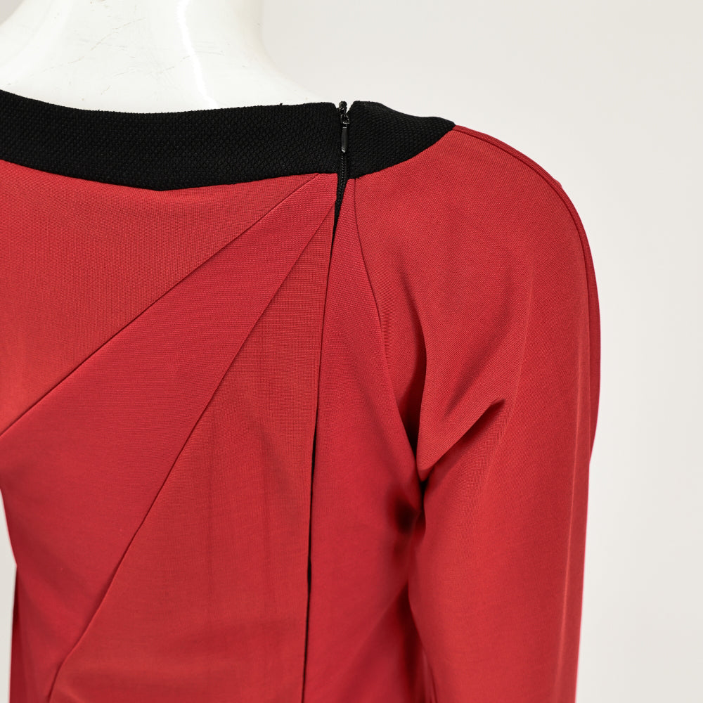 Star Trek TOS Female Duty Uniforms The Original Series Blue Gold Red Dress Costume