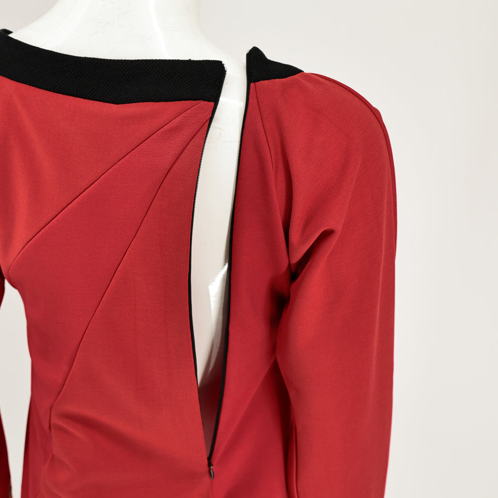 Star Trek TOS Female Duty Uniforms The Original Series Blue Gold Red Dress Costume