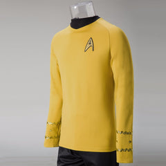 Star Trek  TOS The Original Series Captain Kirk Shirt Uniform Halloween Cosplay Costume