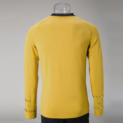 Star Trek  TOS The Original Series Captain Kirk Shirt Uniform Halloween Cosplay Costume