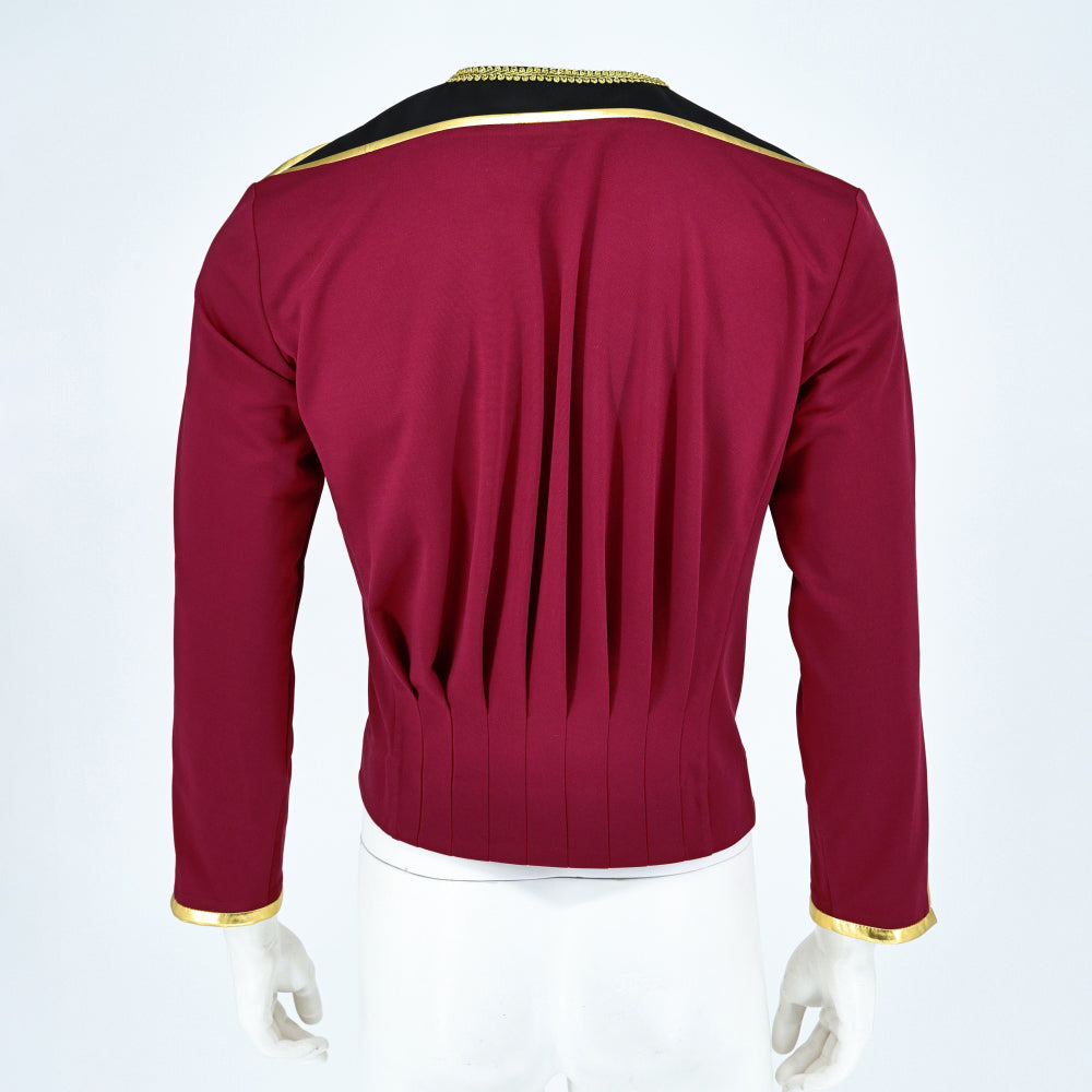 Star Trek The Next Generation Admiral Gregory Quinn Uniforms Shirt Pants Starfleet Costume