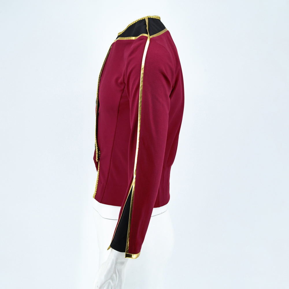 Star Trek The Next Generation Admiral Gregory Quinn Uniforms Shirt Pants Starfleet Costume