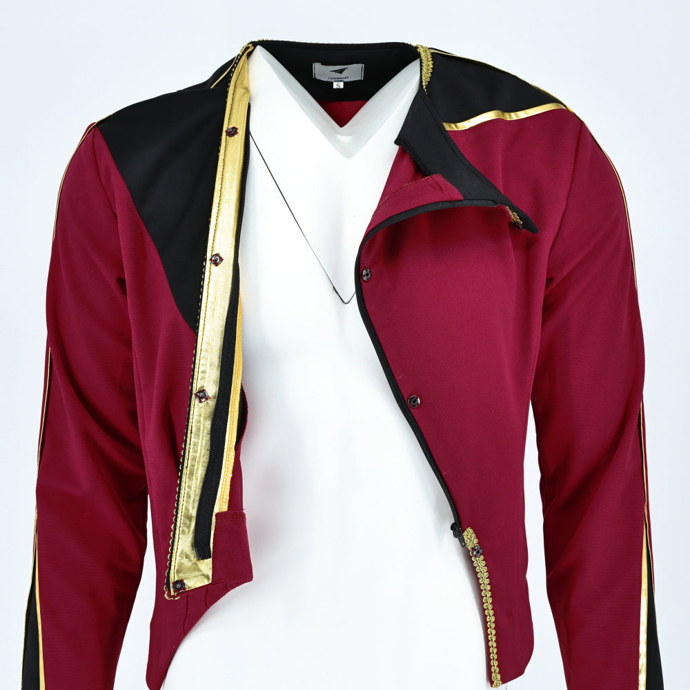 Star Trek The Next Generation Admiral Gregory Quinn Uniforms Shirt Pants Starfleet Costume