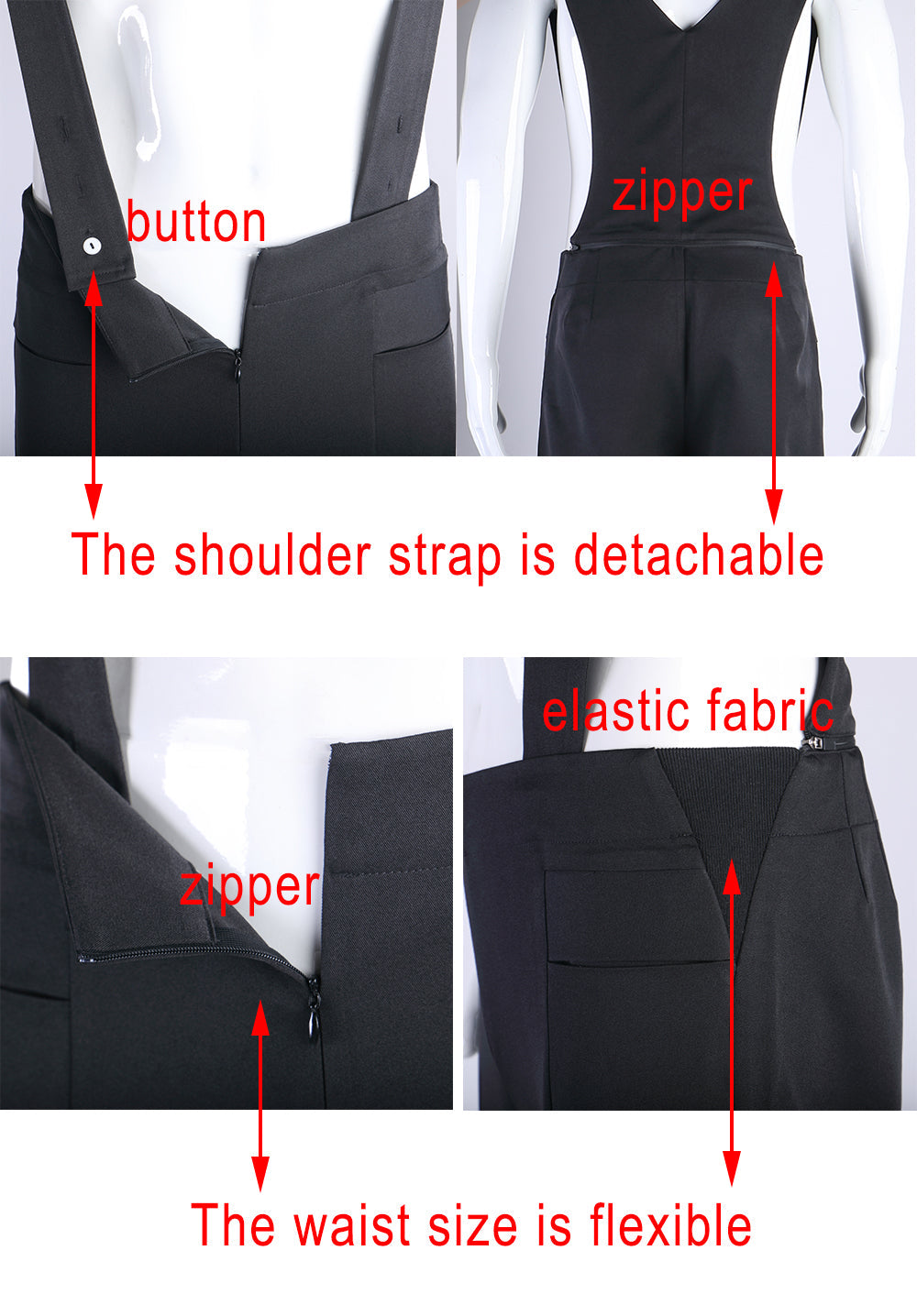 The Next Generation TNG  Premier Line Uniform Pant Bib Pants Trousers Rompers Halloween Party Prop