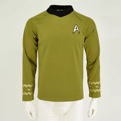 Star Trek The Original Series TOS Kirk Spock Uniform Shirt Cosplay Costume