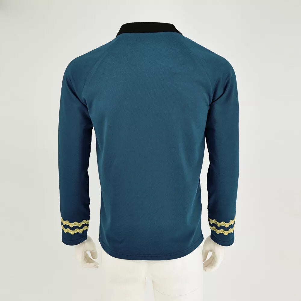 Star Trek The Original Series TOS Kirk Spock Uniform Shirt Cosplay Costume