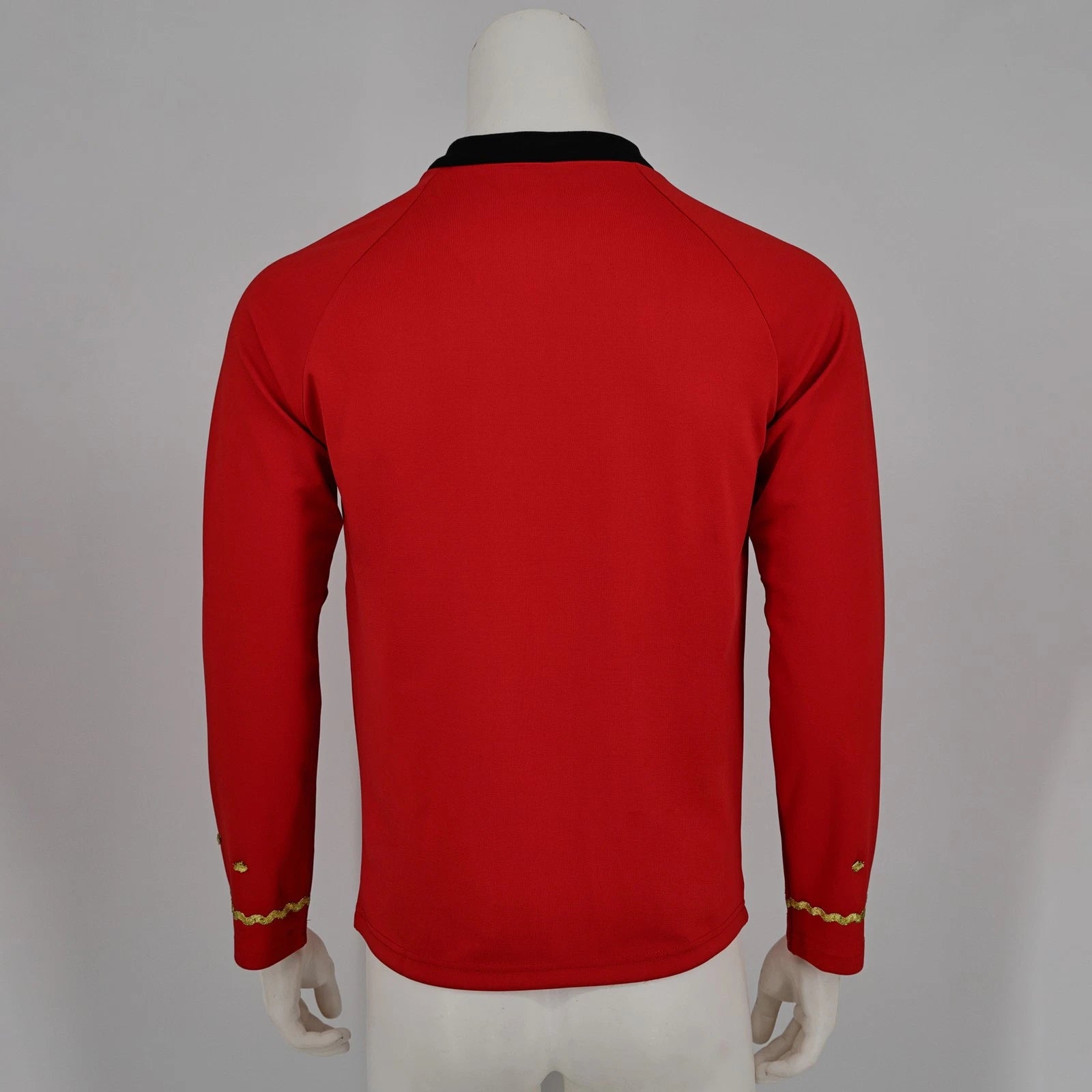 ST TOS The Original Series Captain Kirk Shirt Uniform Halloween Cosplay Costume
