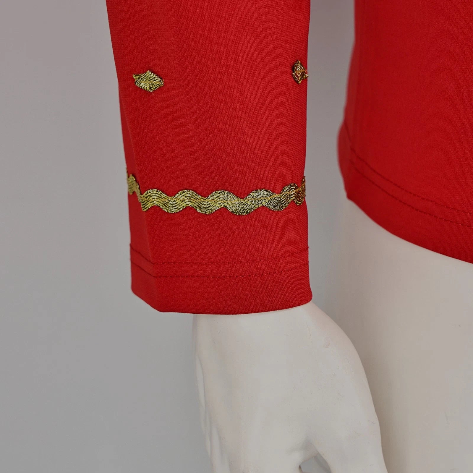 ST TOS The Original Series Captain Kirk Shirt Uniform Halloween Cosplay Costume