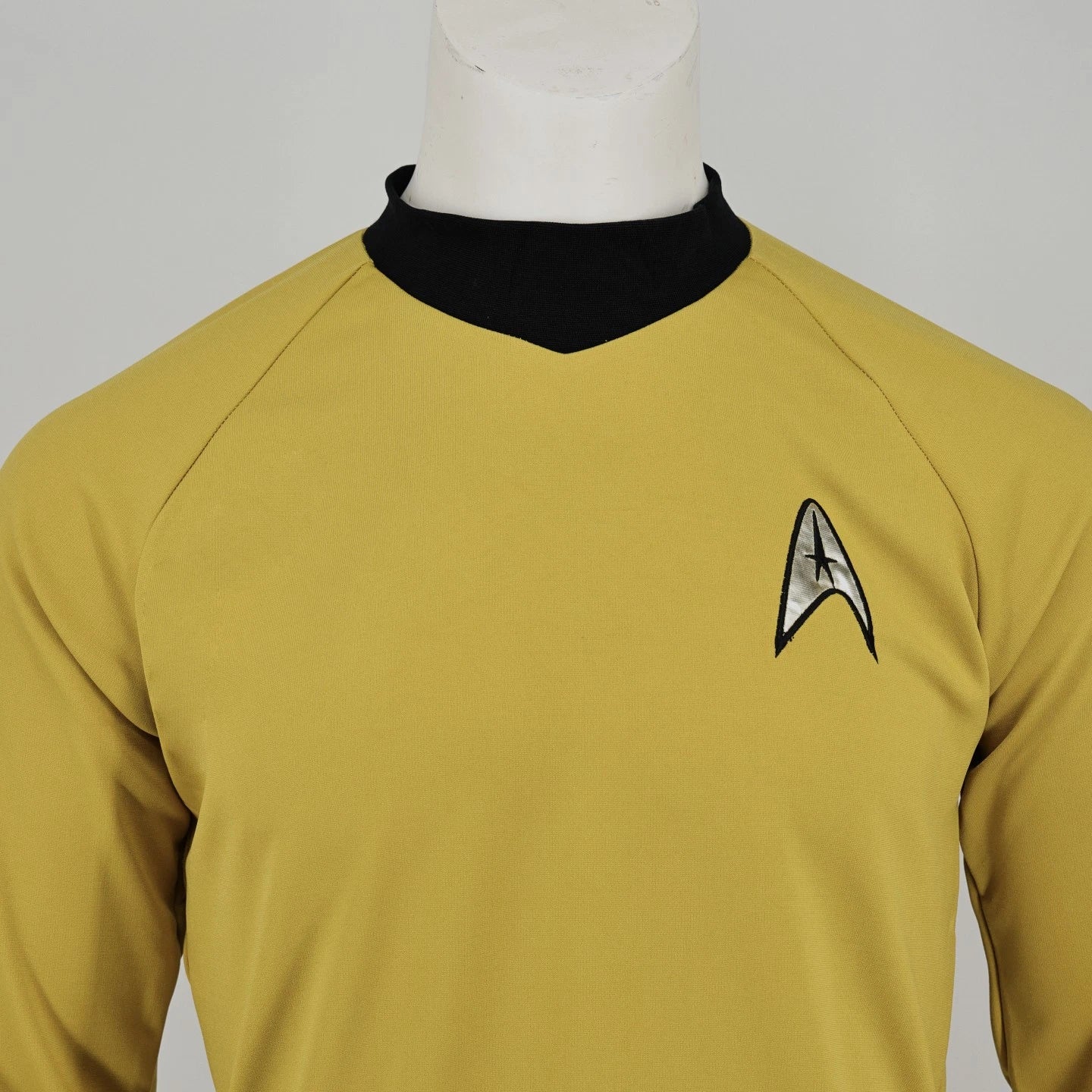 ST TOS The Original Series Captain Kirk Shirt Uniform Halloween Cosplay Costume