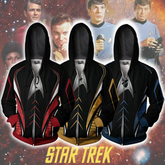 Star Trek Tos The Original Series Hoodie Sweater 3D Sweatshirt Cosplay Costume