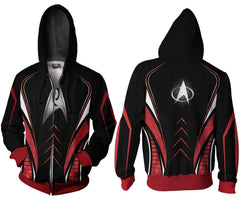 Star Trek Tos The Original Series Hoodie Sweater 3D Sweatshirt Cosplay Costume