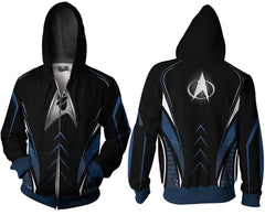 Star Trek Tos The Original Series Hoodie Sweater 3D Sweatshirt Cosplay Costume