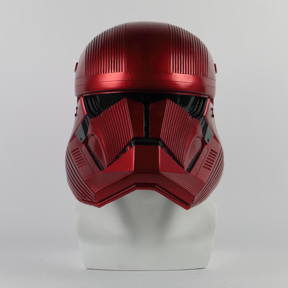 Star Wars 9 The Rise of Skywalker Sith Trooper Red Helmet Halloween Cosplay Prop