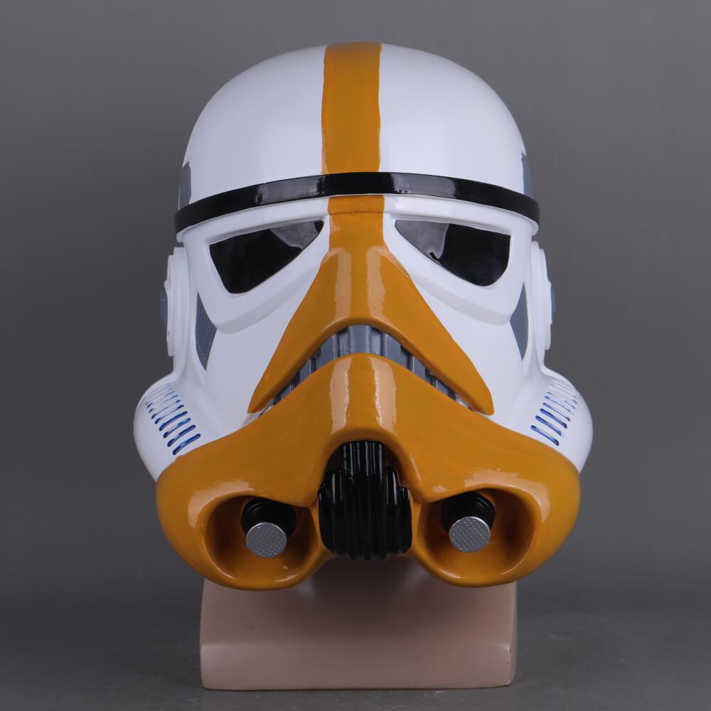 Star Wars Artillery Stormtrooper PVC Helmet Halloween Cosplay Adult Masquerade Props