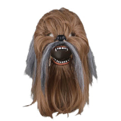 Star Wars Chewbacca Cosplay Helmet Mouth Movable Mask Halloween Prop