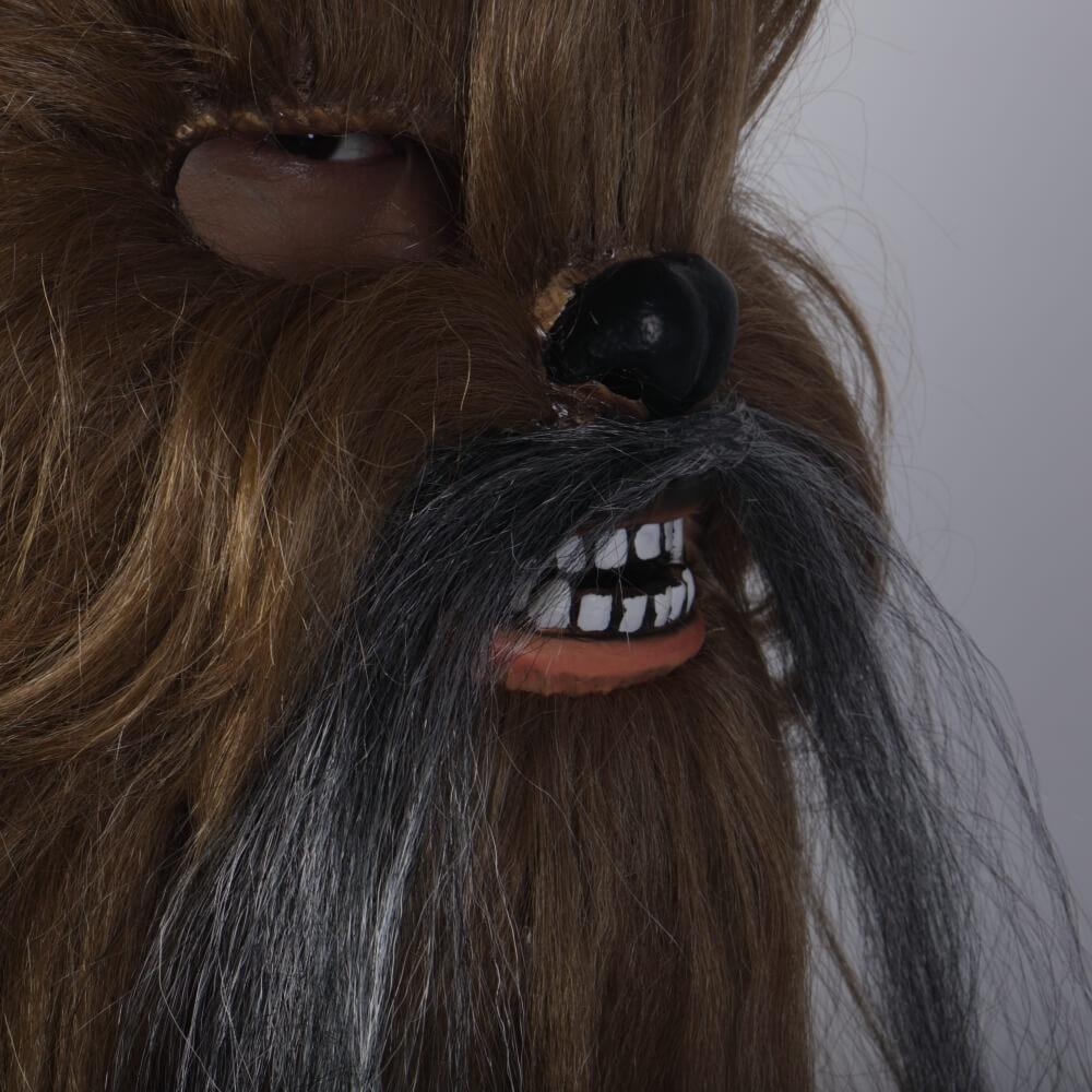 Star Wars Chewbacca Cosplay Helmet Mouth Movable Mask Halloween Prop