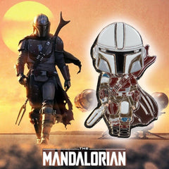 Star Wars Mandalorian Baby Yoda Jedi Pin Badge Brooch Accessories Halloween Cosplay Props