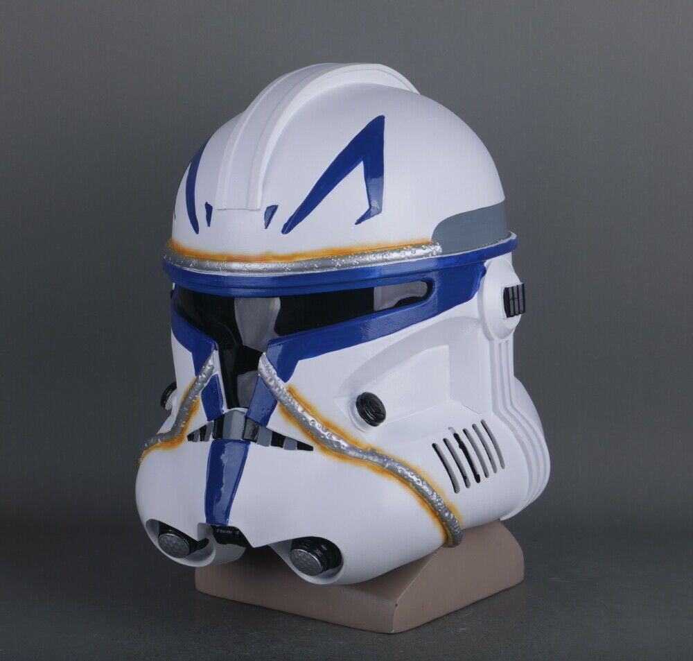 Star Wars The Clone Wars Helmet Cosplay Captain Rex Party Full Head Props PVC