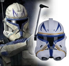 Star Wars The Clone Wars Helmet Cosplay Captain Rex Party Full Head Props PVC