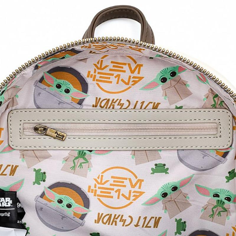 Star Wars The Mandalorian Baby Yoda Cosplay Backpack Halloween Bags for Kids Adults