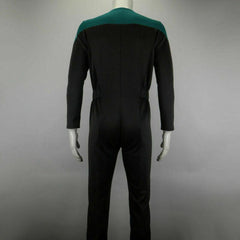 Cosicon Star Trek Deep Space Nine Blue Uniform Jumpsuit Cosplay Adult Male Costumes New