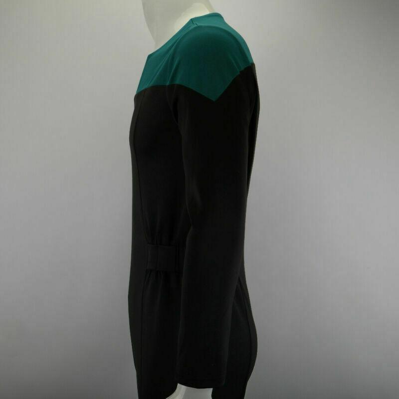 Cosicon Star Trek Deep Space Nine Blue Uniform Jumpsuit Cosplay Adult Male Costumes New