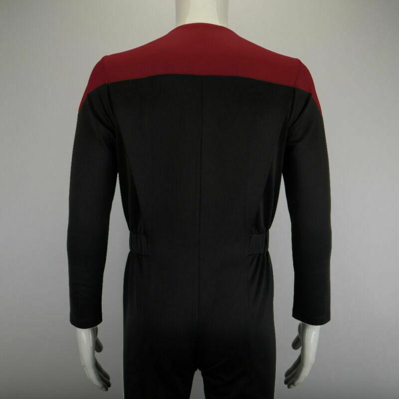 Cosicon Star Trek Deep Space Nine Commander Sisko Duty Uniform Jumpsuit Cosplay Costumes