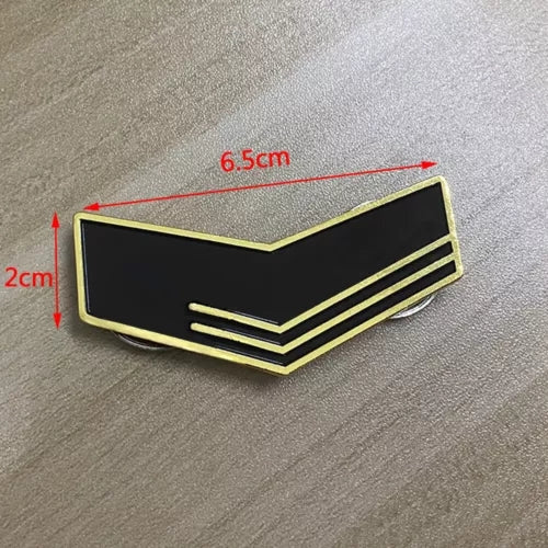 Star Trek Discovery 4 Comissioned Officer Collar Rank Captain Collar Rank 32nd Century Starfleet Magnet Insignia Badge