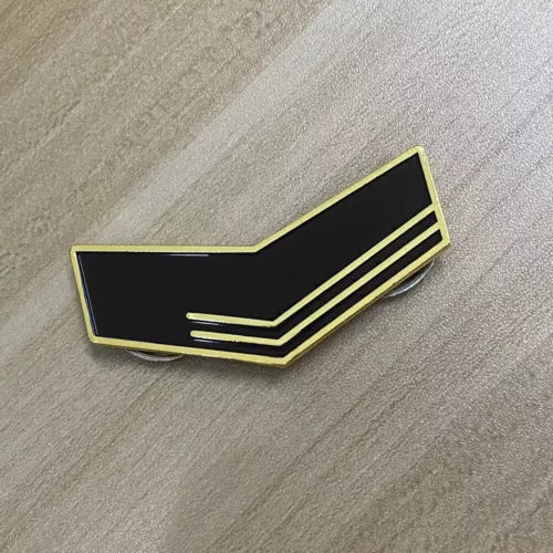 Star Trek Discovery 4 Comissioned Officer Collar Rank Captain Collar Rank 32nd Century Starfleet Magnet Insignia Badge