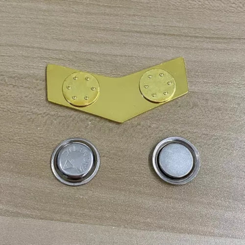 Star Trek Discovery 4 Comissioned Officer Collar Rank Captain Collar Rank 32nd Century Starfleet Magnet Insignia Badge