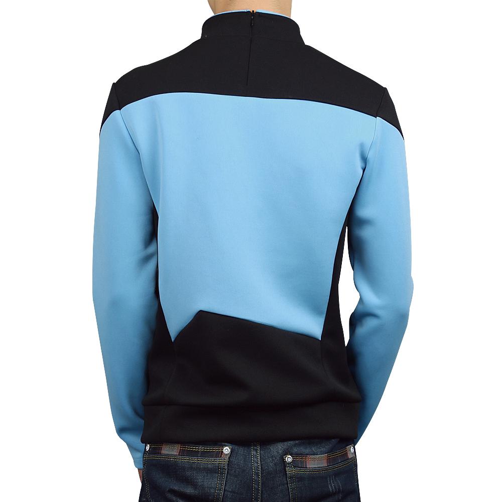 Star Trek  TNG The Next Generation  Uniform Shirt Halloween Cosplay Costume