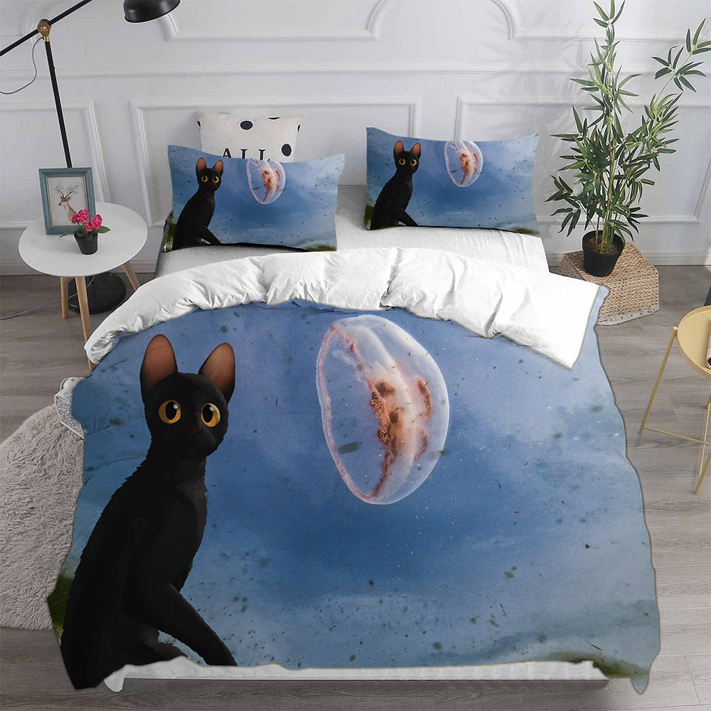 Straume Cosplay Bedding Set Duvet Cover Pillowcases Halloween Home Decor