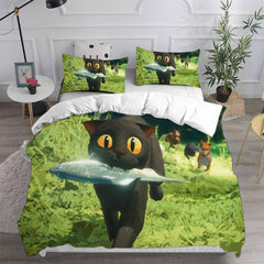 Straume Cosplay Bedding Set Duvet Cover Pillowcases Halloween Home Decor