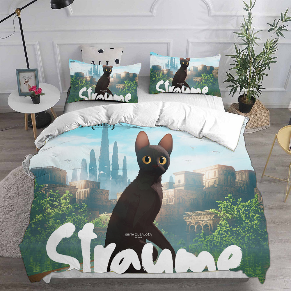 Straume Cosplay Bedding Set Duvet Cover Pillowcases Halloween Home Decor