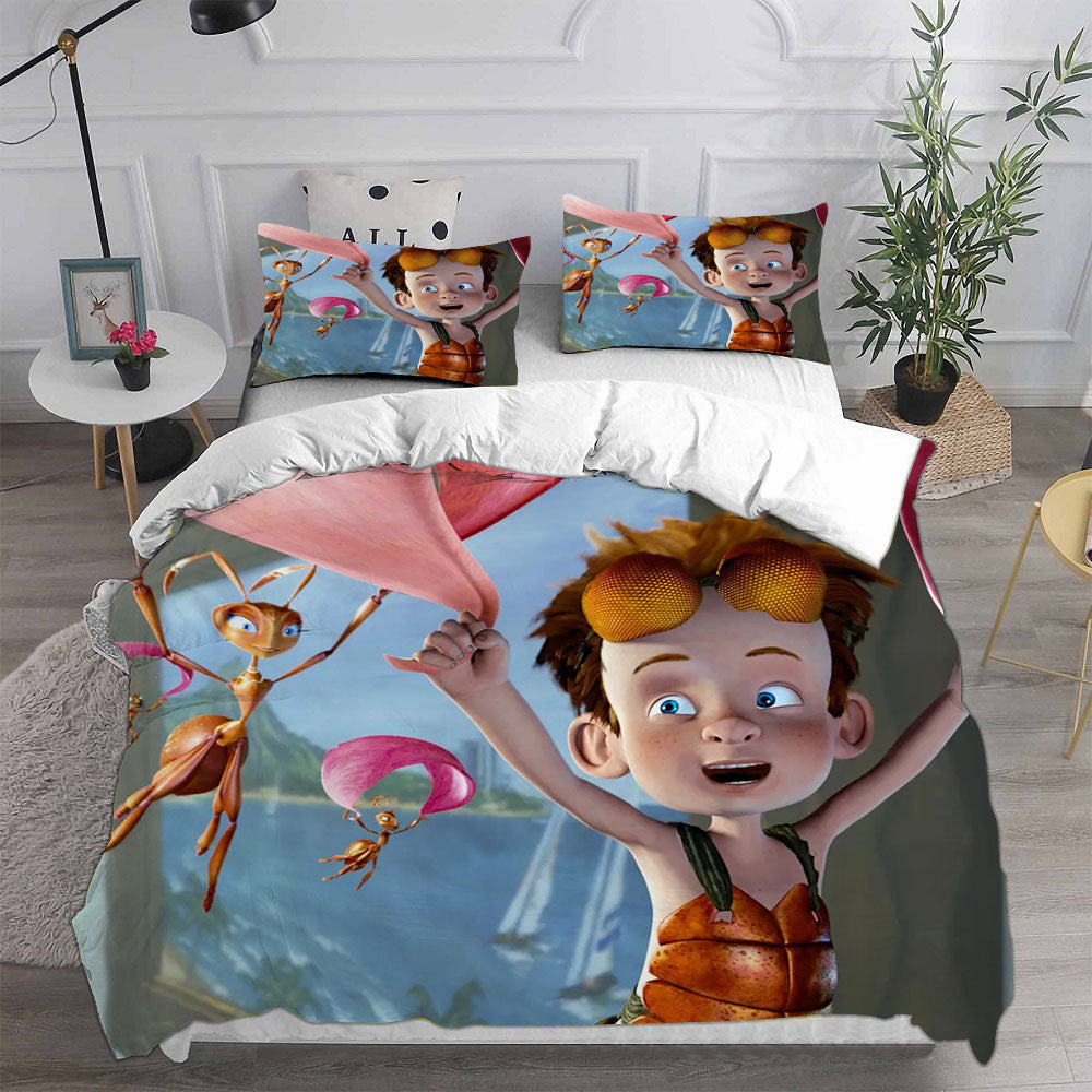 The Ant Bully Cosplay Bedding Set Duvet Cover Pillowcases Halloween Home Decor