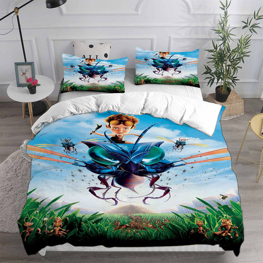 The Ant Bully Cosplay Bedding Set Duvet Cover Pillowcases Halloween Home Decor