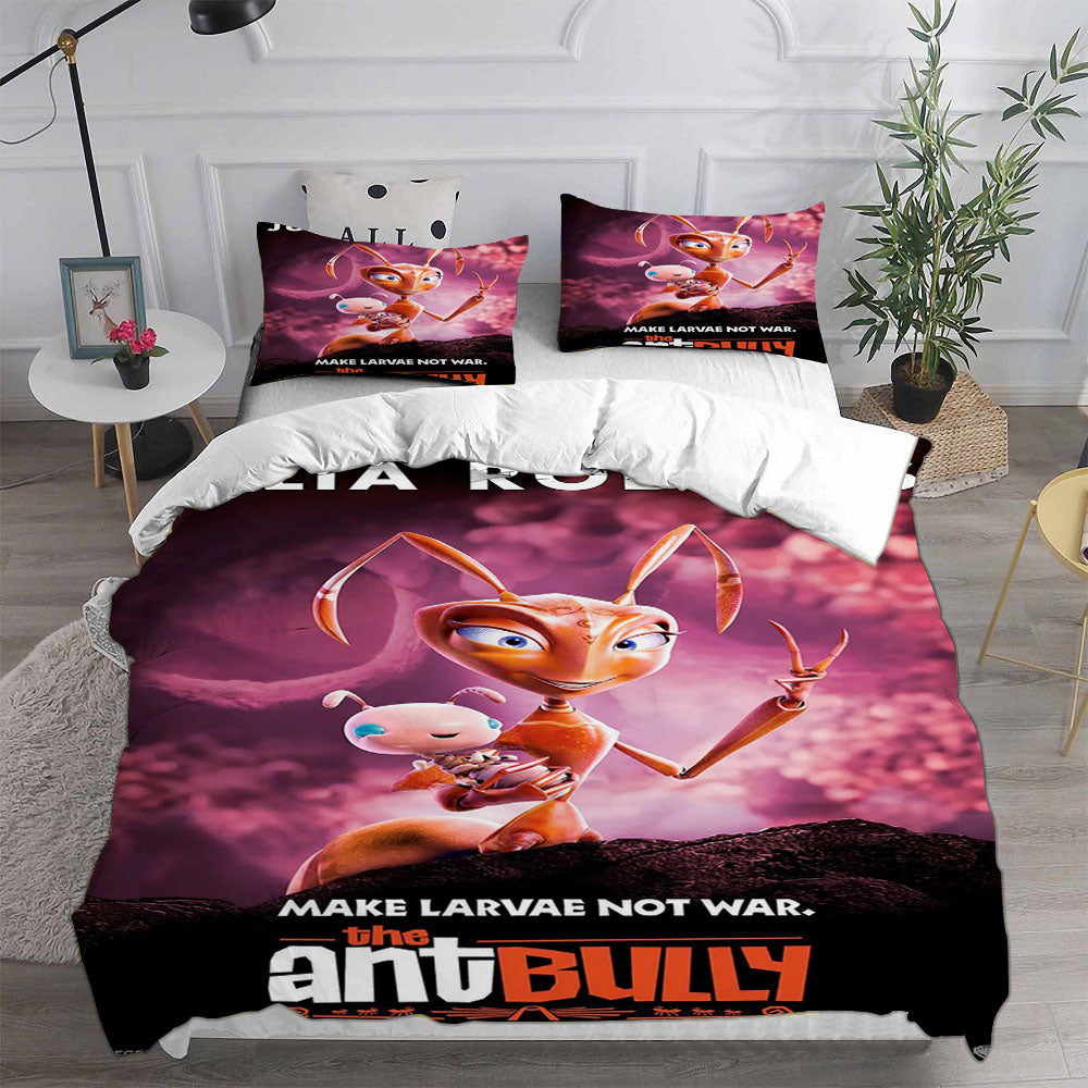 The Ant Bully Cosplay Bedding Set Duvet Cover Pillowcases Halloween Home Decor