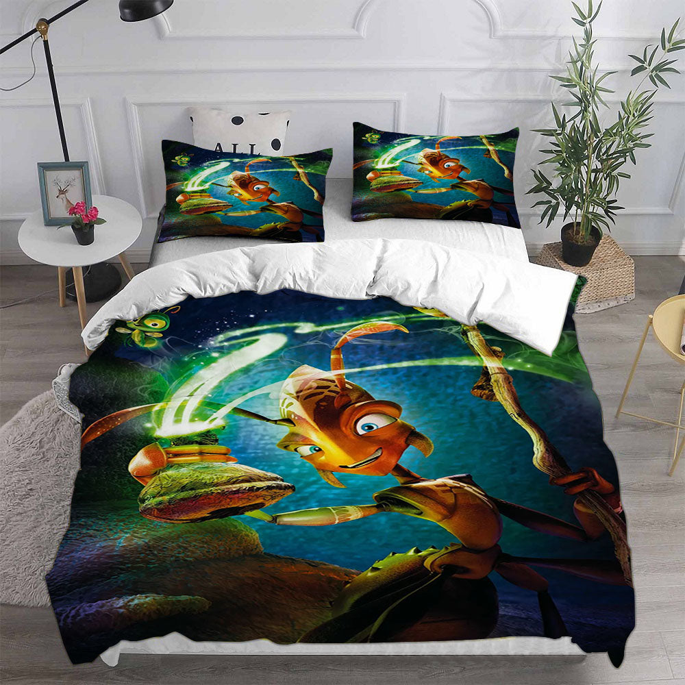 The Ant Bully Cosplay Bedding Set Duvet Cover Pillowcases Halloween Home Decor