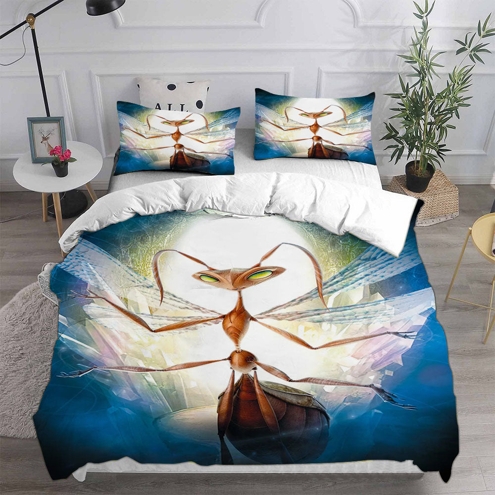 The Ant Bully Cosplay Bedding Set Duvet Cover Pillowcases Halloween Home Decor