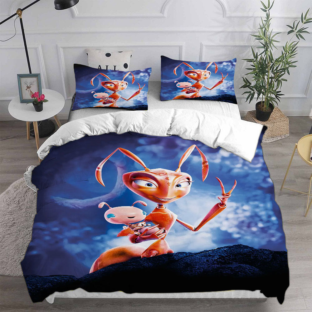 The Ant Bully Cosplay Bedding Set Duvet Cover Pillowcases Halloween Home Decor