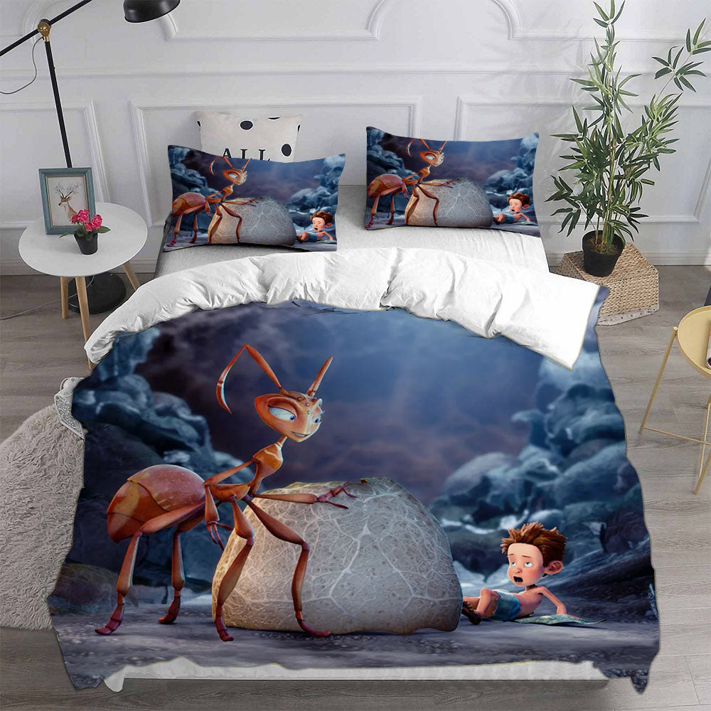 The Ant Bully Cosplay Bedding Set Duvet Cover Pillowcases Halloween Home Decor