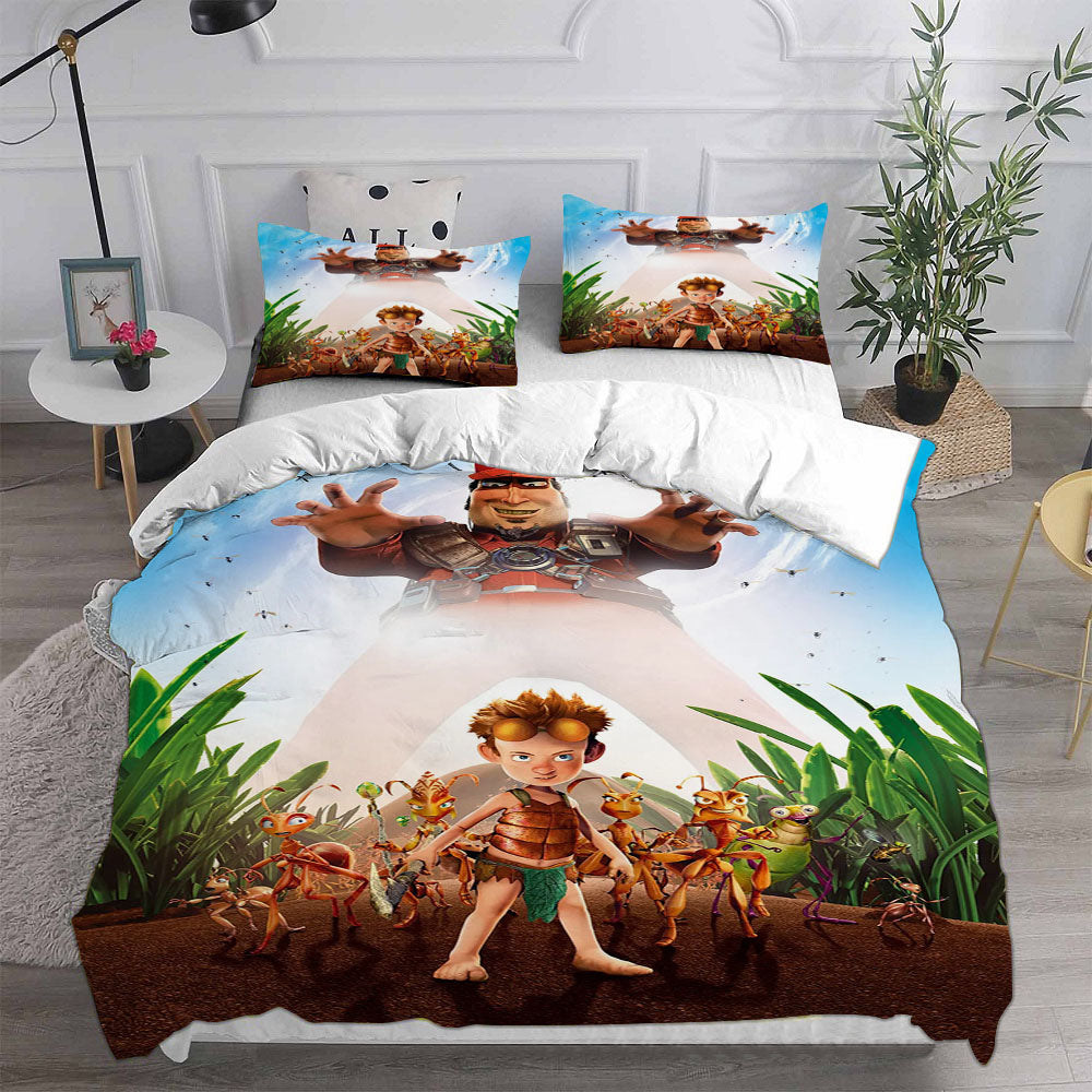 The Ant Bully Cosplay Bedding Set Duvet Cover Pillowcases Halloween Home Decor