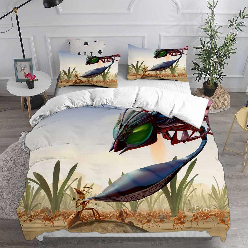 The Ant Bully Cosplay Bedding Set Duvet Cover Pillowcases Halloween Home Decor