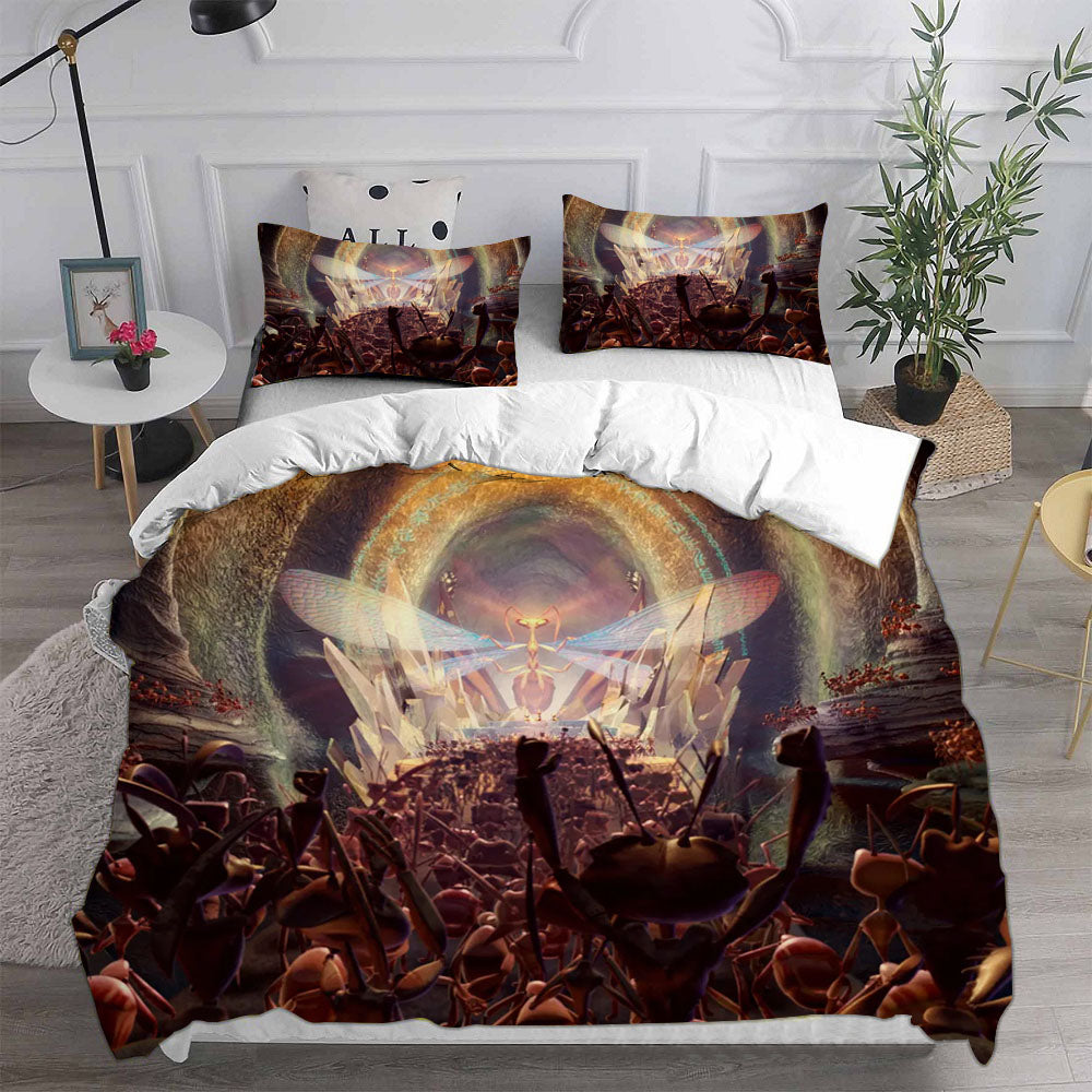 The Ant Bully Cosplay Bedding Set Duvet Cover Pillowcases Halloween Home Decor