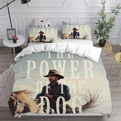 The Power of the Dog Cosplay Bedding Set Duvet Cover Pillowcases Halloween Home Decor