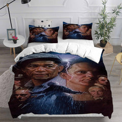 The Shawshank Redemption Cosplay Bedding Set Duvet Cover Pillowcases Halloween Home Decor