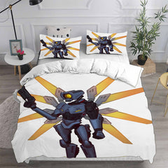 UItrakill Cosplay Bedding Set Duvet Cover Pillowcases Halloween Home Decor