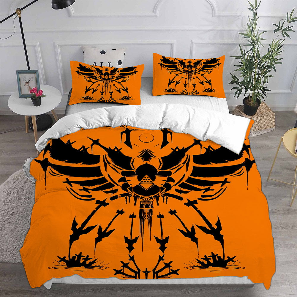 UItrakill Cosplay Bedding Set Duvet Cover Pillowcases Halloween Home Decor